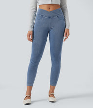 Load image into Gallery viewer, Skinny X-Crossover Gym Knitted Leggings Collection