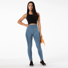 Load image into Gallery viewer, Shascullfites Melody Yoga Leggings Women Gym Pants Seamless Solid Sports Leggings High Waist Push Up Leggings Running Tights Gym