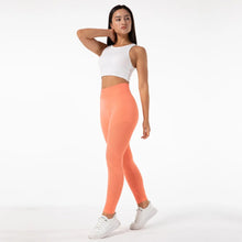 Load image into Gallery viewer, Shascullfites Melody Seamless Yoga Pants Hollow Out Push Up Leggings For Women Sport Fitness Coral Red Yoga Legging High Waist
