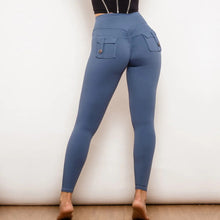 Load image into Gallery viewer, Shascullfites Melody Yoga Pants Pocket Push Up Leggings Women Gym Sport Fitness Yoga High Waist Leggings 13 Colors Available