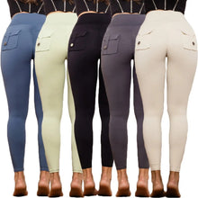 Load image into Gallery viewer, Shascullfites Melody Yoga Pants Pocket Push Up Leggings Women Gym Sport Fitness Yoga High Waist Leggings 13 Colors Available