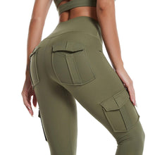 Load image into Gallery viewer, Shascullfites Melody Yoga Pants Pocket Sportswear Woman Gym High Waist Sporty Leggings Woman Push Up 3 Colors Available