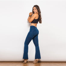 Load image into Gallery viewer, Shascullfites Melody Hot Girl Boot Cut Jeans Women Gothic Sexy Skinny Flare Pants Wide Leg Denim Jeans 2022 New
