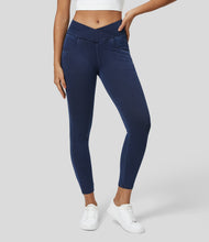 Load image into Gallery viewer, Skinny X-Crossover Gym Knitted Leggings Collection
