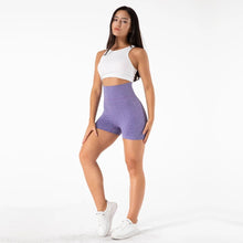 Load image into Gallery viewer, Shascullfites Melody Seamless Sports Shorts For Women Hip Push Up Short Tummy Control Workout Fitness High Waist Gym Yoga Shorts
