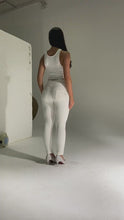 Load and play video in Gallery viewer, Shascullfites Enhancing Tailored Workout Gym Legging High Waist Fitness Yoga Pants Butt Booty Legging Plus White Sports Leggings
