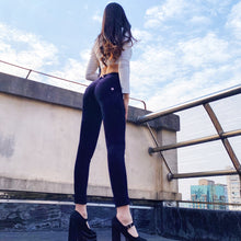 Load image into Gallery viewer, Shascullfites Melody Tailored Middle Waist Night Blue Chenille Casual Pants Sport Fashion Elastic Cotton Pants Elegant Gothic Women's Trousers Comfy Clothes
