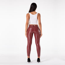 Load image into Gallery viewer, Shascullfites Melody Tailored Push Up Hip New Autumn Women PU Skinny Pants Sexy Trousers Slim Leggings Elastic Women's Tight Pants

