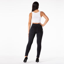 Load image into Gallery viewer, Shascullfites Melody Tailored Sexy Black Jeans Leggings Women High Waist Push Up Skinny Denim Fitness Leggins Plus Size Pencil Pants
