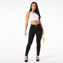 Load image into Gallery viewer, Shascullfites Tailored Black Pencil Pants Skinny Bodycon Leggings Streetwear Denim Fitness Leggings Women Push Up Gym Women Trousers

