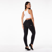 Load image into Gallery viewer, Shascullfites Tailored Black Pencil Pants Skinny Bodycon Leggings Streetwear Denim Fitness Leggings Women Push Up Gym Women Trousers
