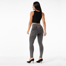 Load image into Gallery viewer, Shascullfites Shaping Tailored Yoga Pants Fitness Sports Leggings High Waist Gym Workout Running Tights Gray Slim Push Up Trousers Female
