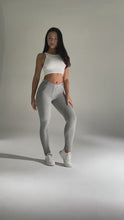 Load and play video in Gallery viewer, Shascullfites Tailored Scrunch Bum Leggings Yoga Pants Tummy Control Stretchy Workout Leggings Booty Tights Fitness Leggings
