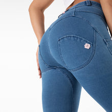 Load image into Gallery viewer, Shascullfites Melody Tailored Plus Size Jeans Woman Stretch Jeans Female Denim Pencil Blue Skinny Pants Trousers Booty Lift Leggings
