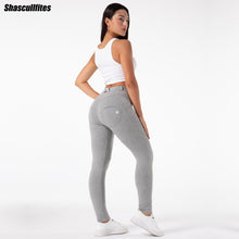 Load image into Gallery viewer, Shascullfites Tailored Scrunch Bum Leggings Yoga Pants Tummy Control Stretchy Workout Leggings Booty Tights Fitness Leggings
