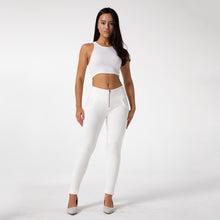 Load image into Gallery viewer, Shascullfites Enhancing Tailored Workout Gym Legging High Waist Fitness Yoga Pants Butt Booty Legging Plus White Sports Leggings
