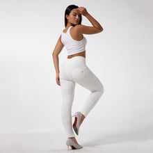 Load image into Gallery viewer, Shascullfites Enhancing Tailored Workout Gym Legging High Waist Fitness Yoga Pants Butt Booty Legging Plus White Sports Leggings

