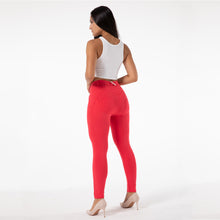Load image into Gallery viewer, Shascullfites Melody Tailored Yoga Pants Scrunch Bum Workout Leggings Red Sport Tights Booty Leggings Gym Sportswear Fitness Clothing

