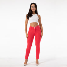 Load image into Gallery viewer, Shascullfites Melody Tailored Yoga Pants Scrunch Bum Workout Leggings Red Sport Tights Booty Leggings Gym Sportswear Fitness Clothing
