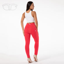 Load image into Gallery viewer, Shascullfites Melody Tailored Yoga Pants Scrunch Bum Workout Leggings Red Sport Tights Booty Leggings Gym Sportswear Fitness Clothing
