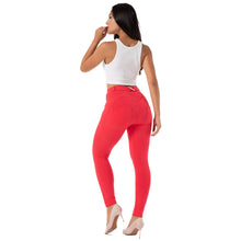 Load image into Gallery viewer, Shascullfites Melody Tailored Yoga Pants Scrunch Bum Workout Leggings Red Sport Tights Booty Leggings Gym Sportswear Fitness Clothing
