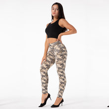 Load image into Gallery viewer, Shascullfites Melody Tailored Sports Leggings Women Gym Yoga Clothes Camo High Waist Athletic Exercise Fitness Booty Pants Activewear
