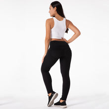 Load image into Gallery viewer, Shascullfites Tailored Enhancing High Waist Push Up Sport Legging Women Black Yoga Pants Fleece Lined Stretchy Gym Workout Tights
