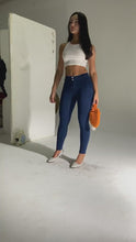 Load and play video in Gallery viewer, Shascullfites Melody Tailored Street Style Stretch Skinny Denim Pencil Women Jeans Booty Lifting Leggings Pants Yoga Pants Jeggings
