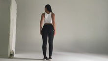 Load and play video in Gallery viewer, Shascullfites Tailored Butt Lifting Black Leggings Women Fitness Legging Push Up Sexy Yoga Pants Tights Women For Gym High Waist
